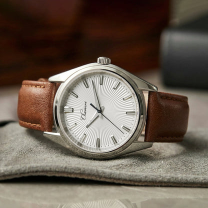 Chameri 40mm VH31 Quartz Sweep Second Watch GS05