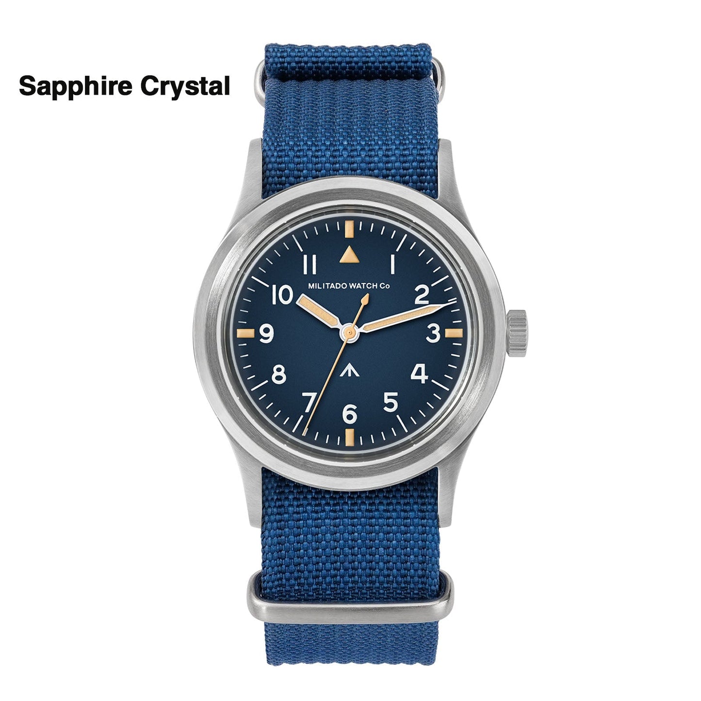 Militado 36mm Retro Military Watch VH31/VH65 Sweeping Hand ML14 V2