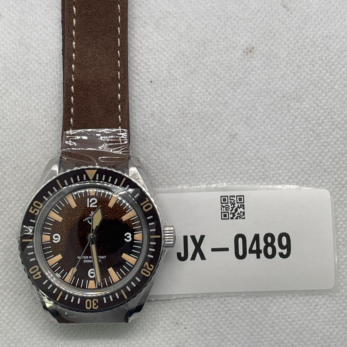 ★US Pre-Owned★ Hruodland F025 Retro Sharkmaster 300 (Dial Stain)