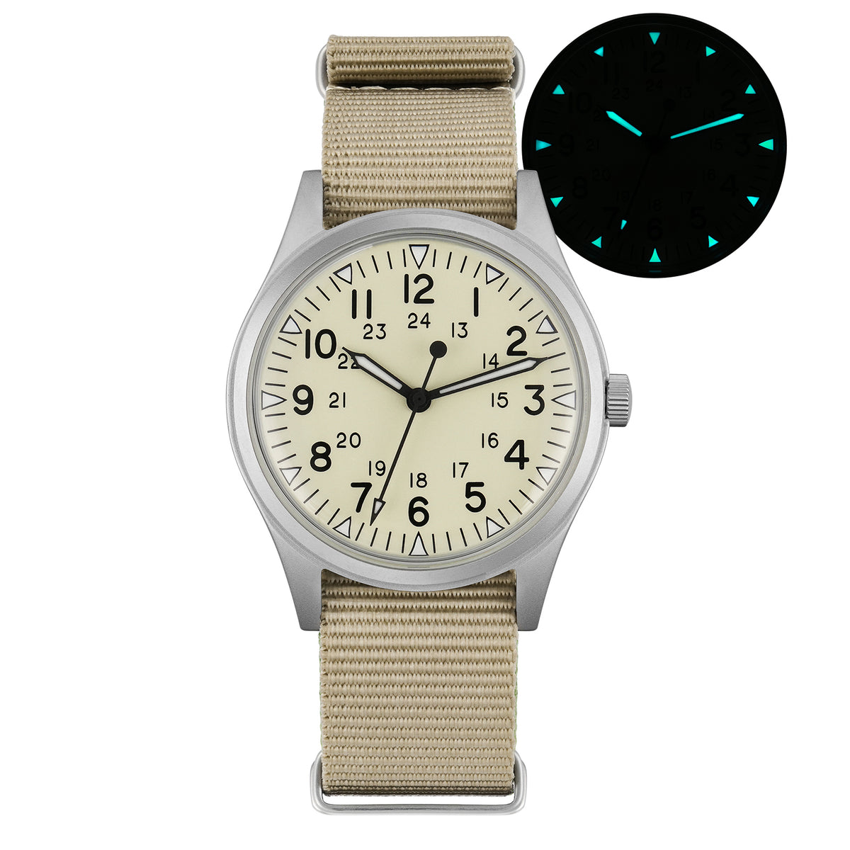 Militado VH31 36mm Field Watch ML07 – Thorn Watch Official Store
