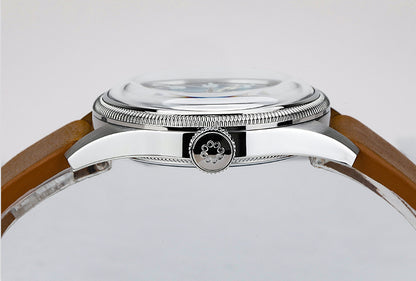 Octopus Kraken 38mm Coin Bezel Pilot Men Watch