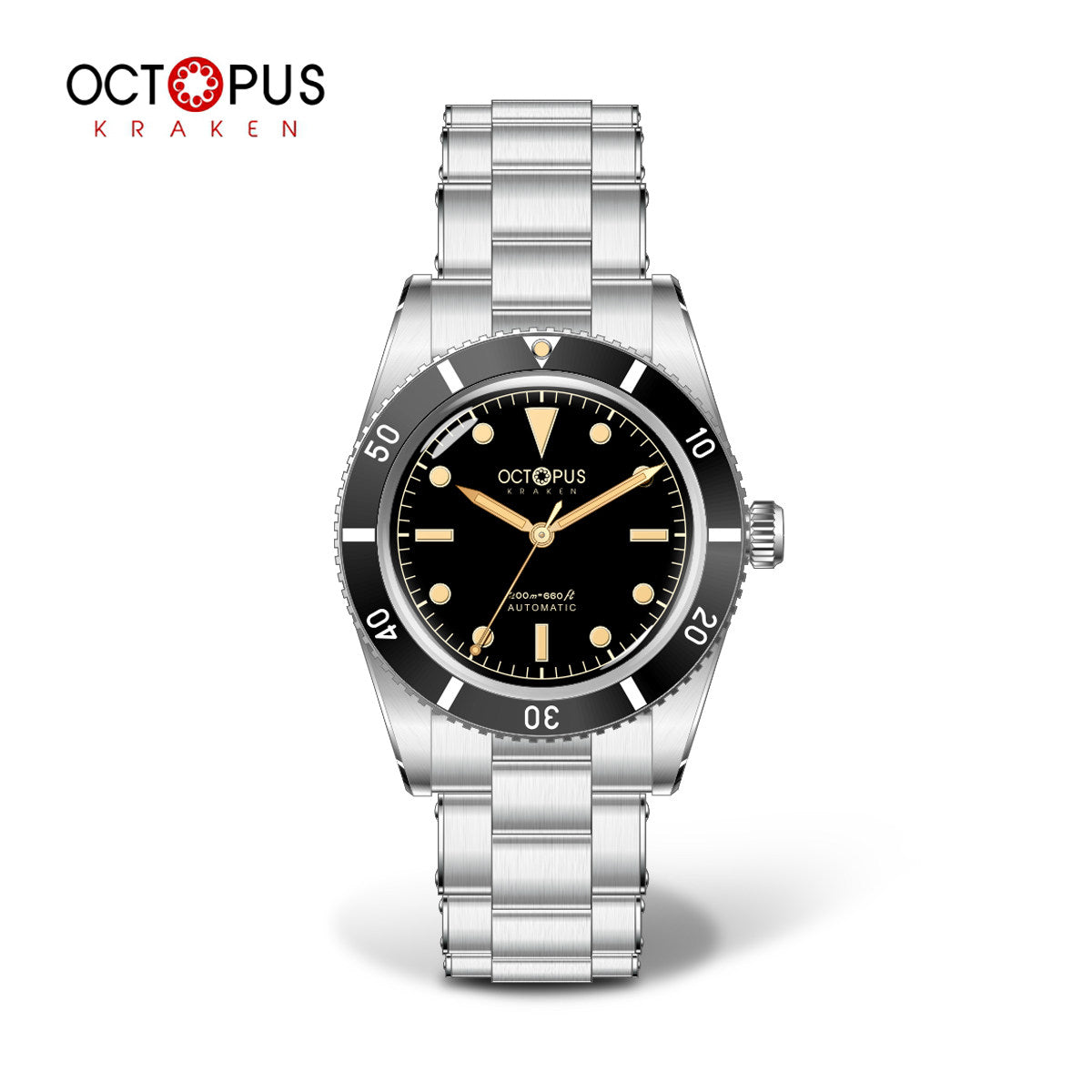Octopus Kraken OCT-0029 37mm Vintage Skin Diver Watch | PT5000