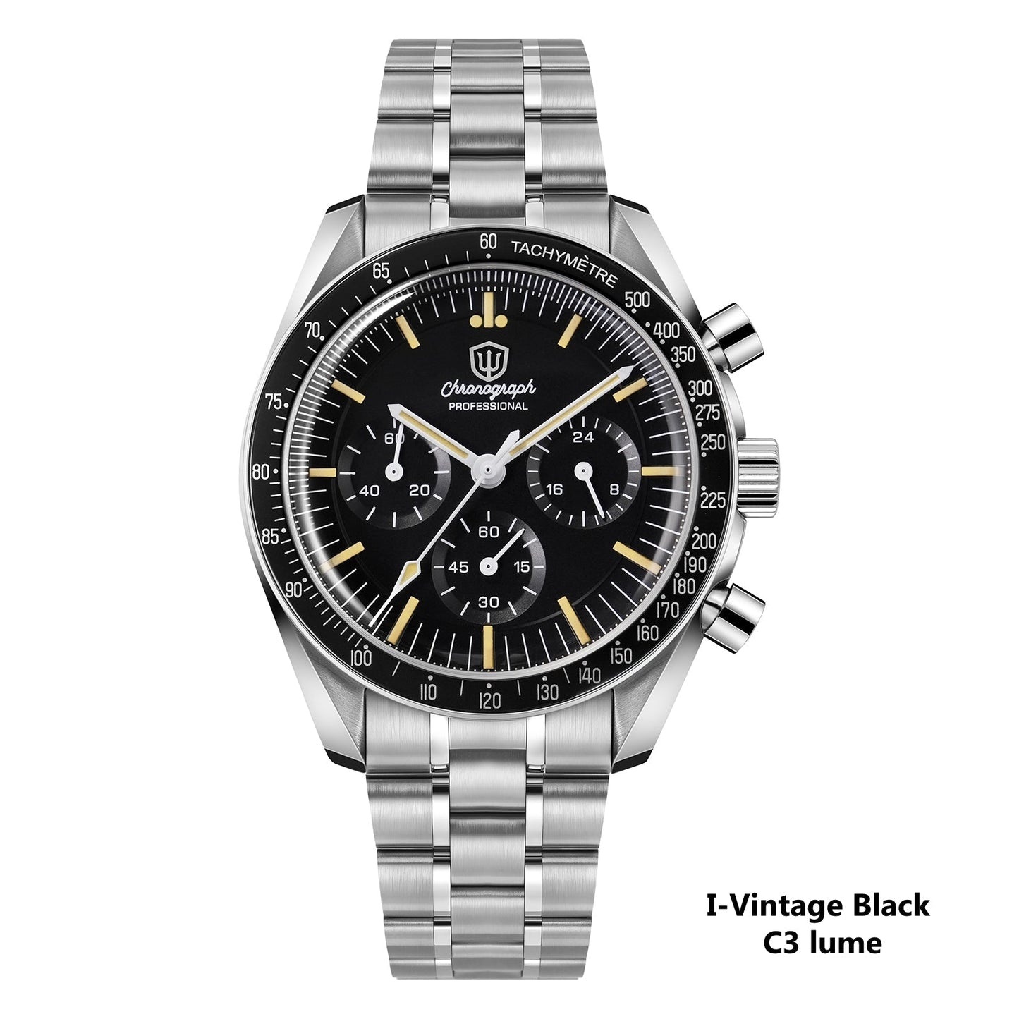 Watchdives 39mm VK63 Chronograph Watch WD1863