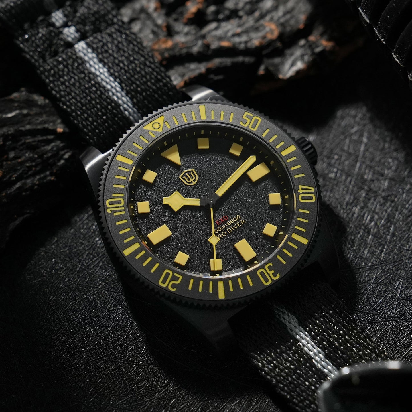 Watchdives 40mm EXD Titanium Diver Watch