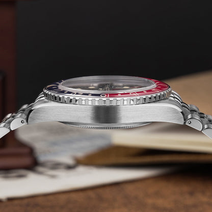 Watchdives WD6542 38mm GMT Men Watch