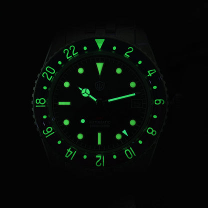 Watchdives WD6542 38mm GMT Men Watch