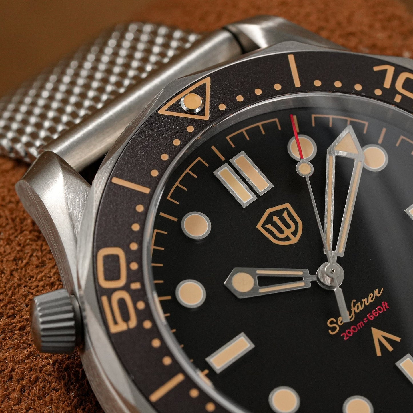 Seafarer WD007Q VH31 Titanium NTTD Dive Watch