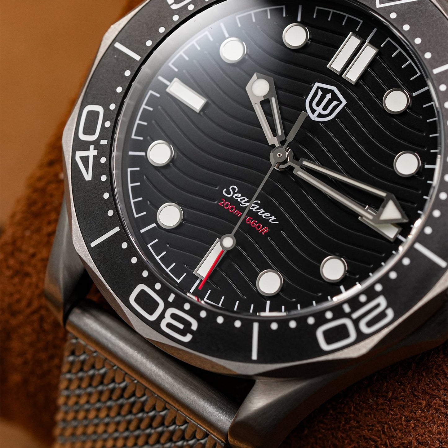 Seafarer WD007Q VH31 Titanium NTTD Dive Watch