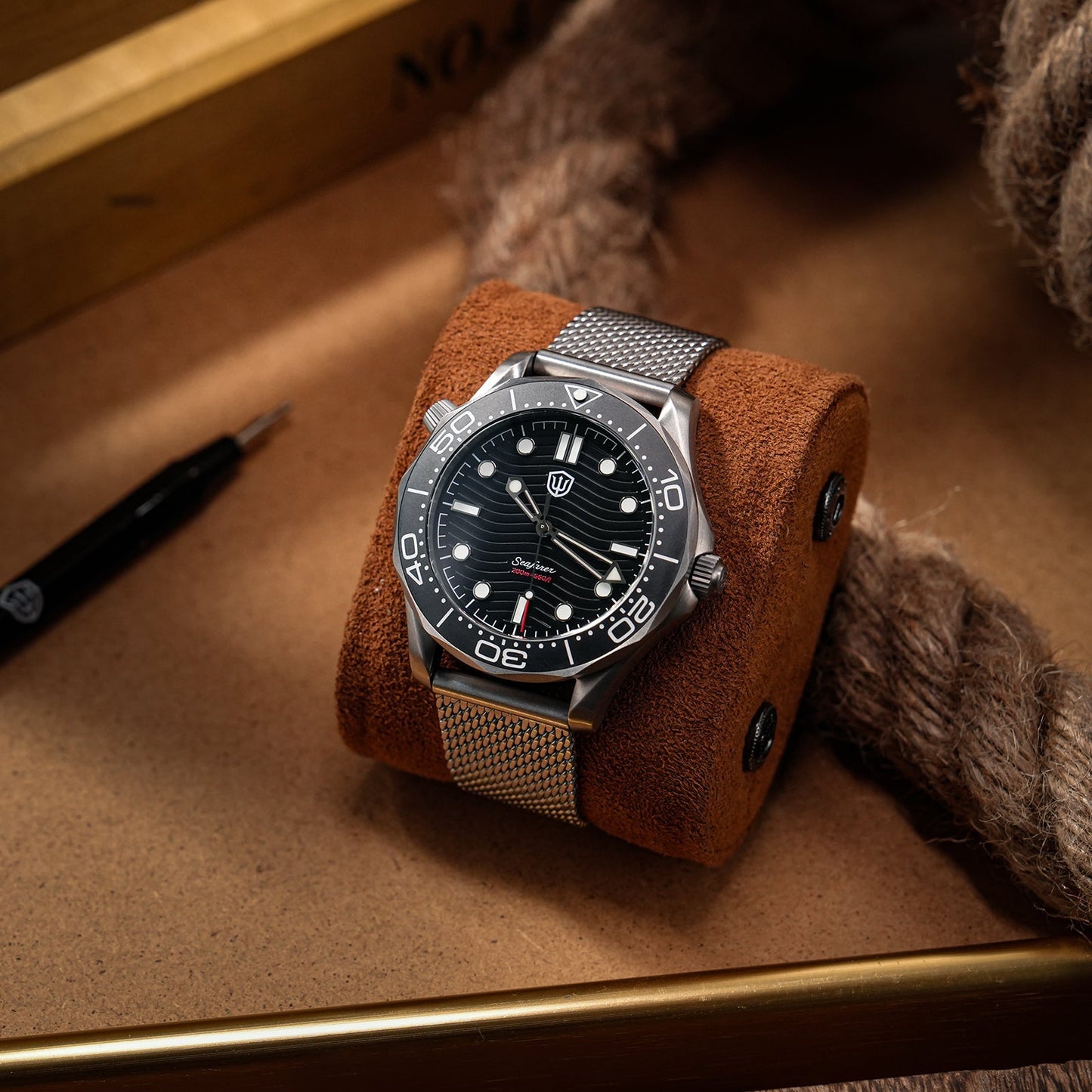 Seafarer WD007Q VH31 Titanium NTTD Dive Watch
