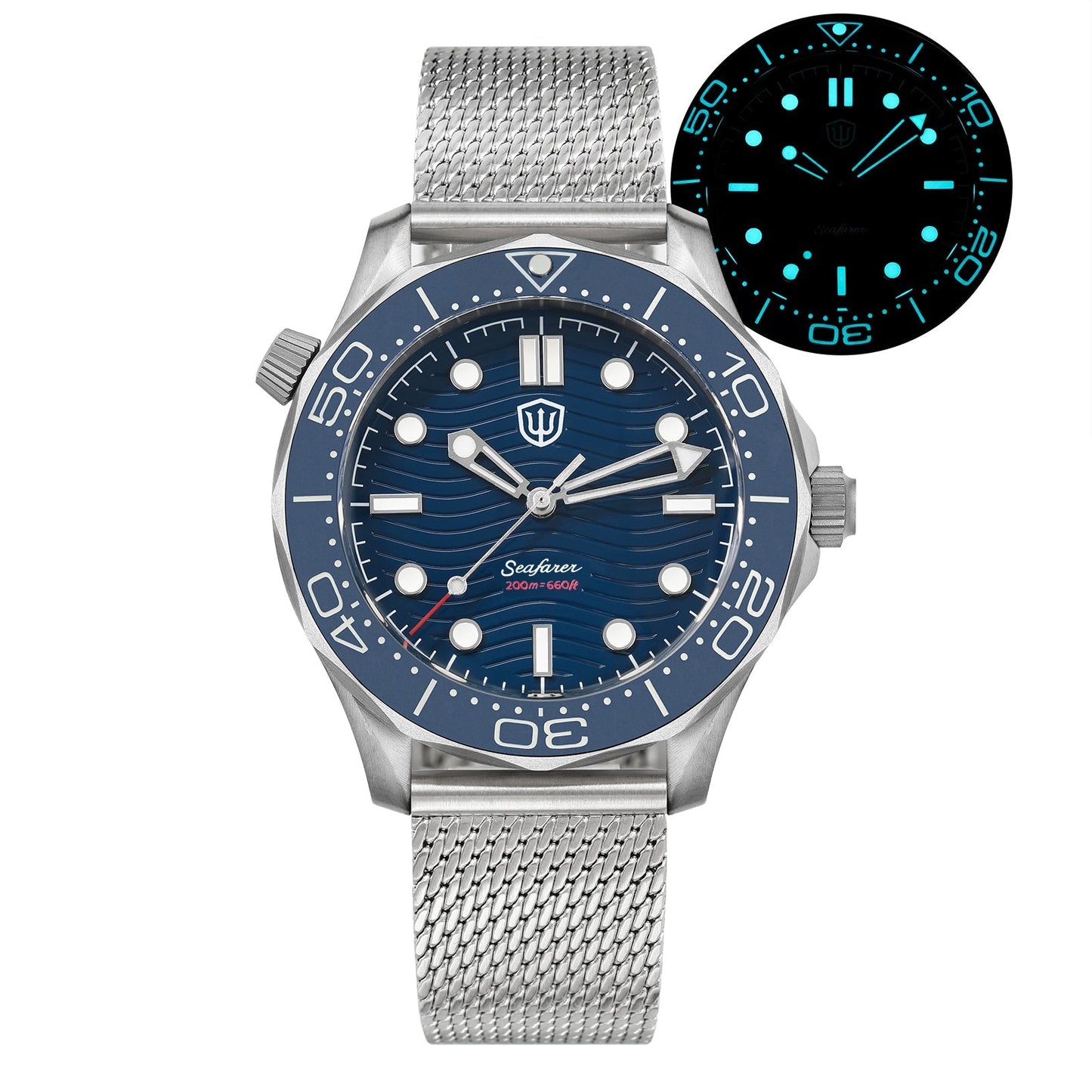 Seafarer WD007Q VH31 Titanium NTTD Dive Watch