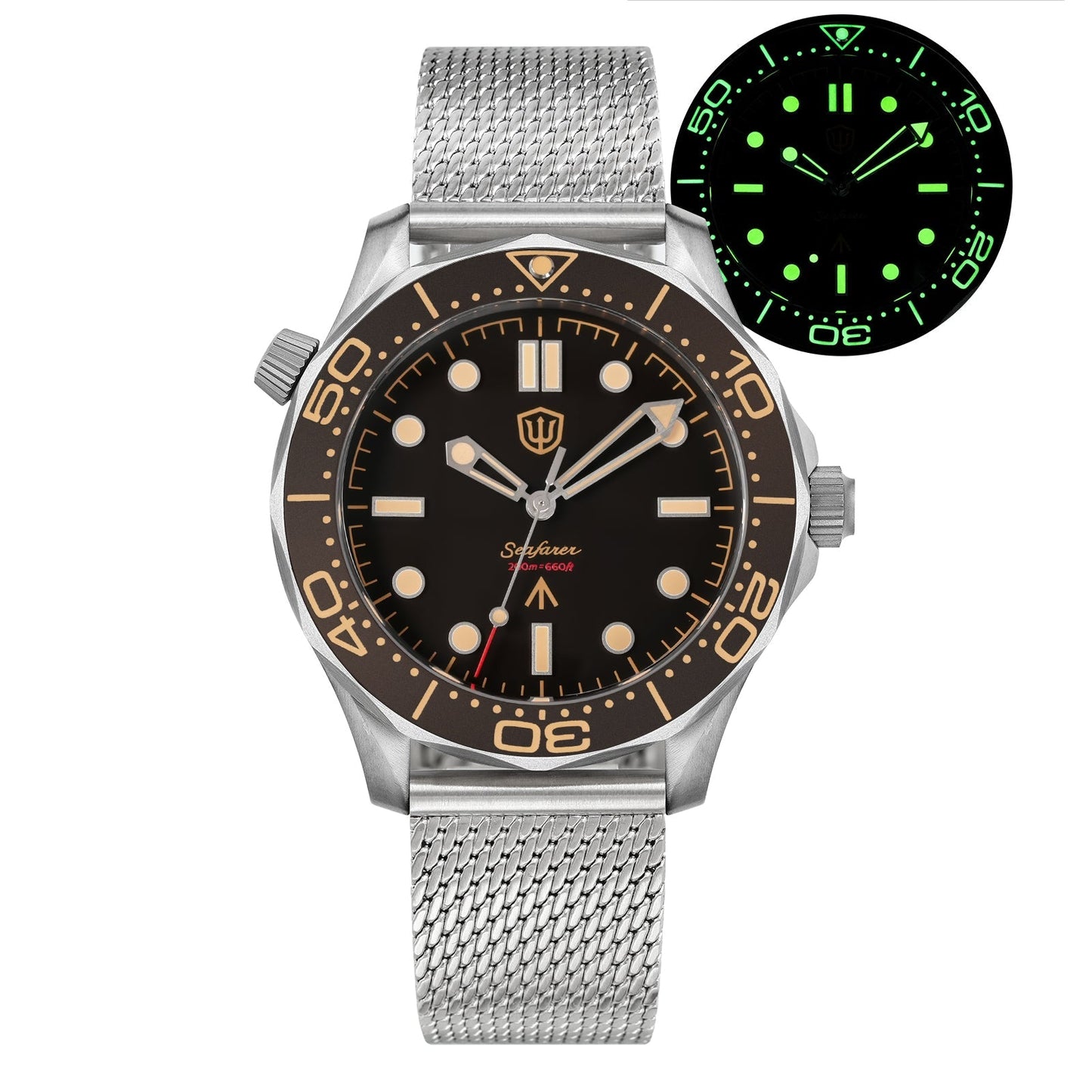 Seafarer WD007Q VH31 Titanium NTTD Dive Watch