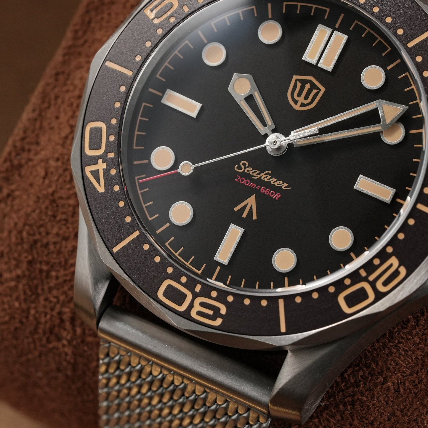 Seafarer WD007Q VH31 Titanium NTTD Dive Watch