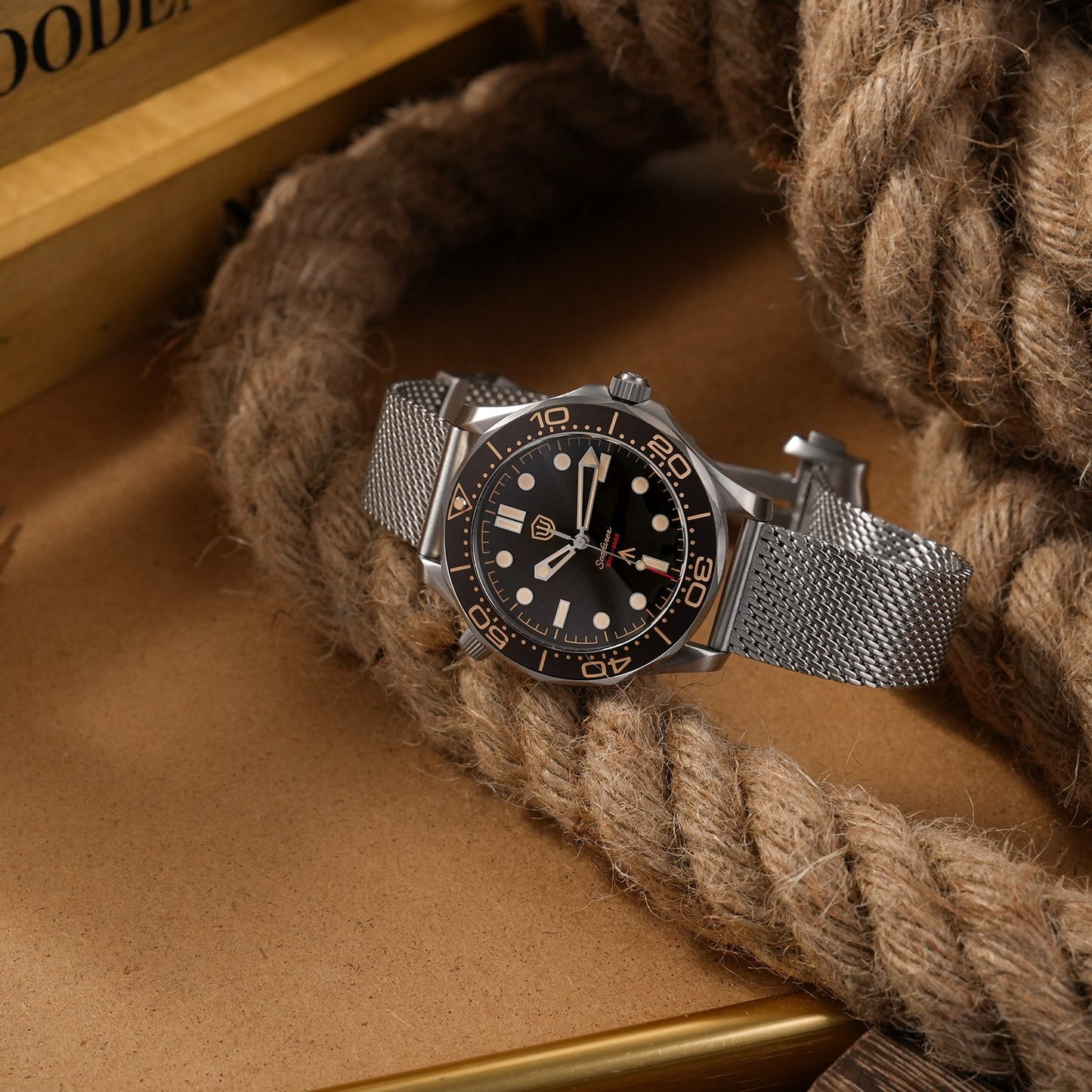 Seafarer WD007Q VH31 Titanium NTTD Dive Watch