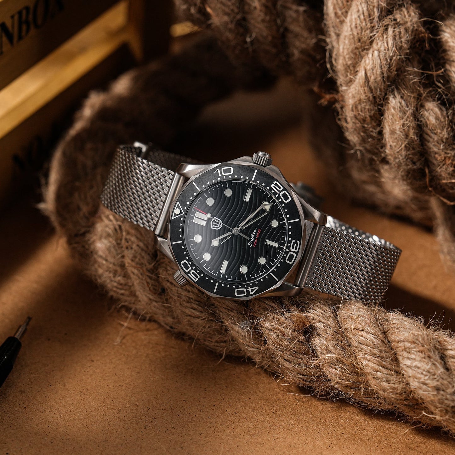 Seafarer WD007Q VH31 Titanium NTTD Dive Watch