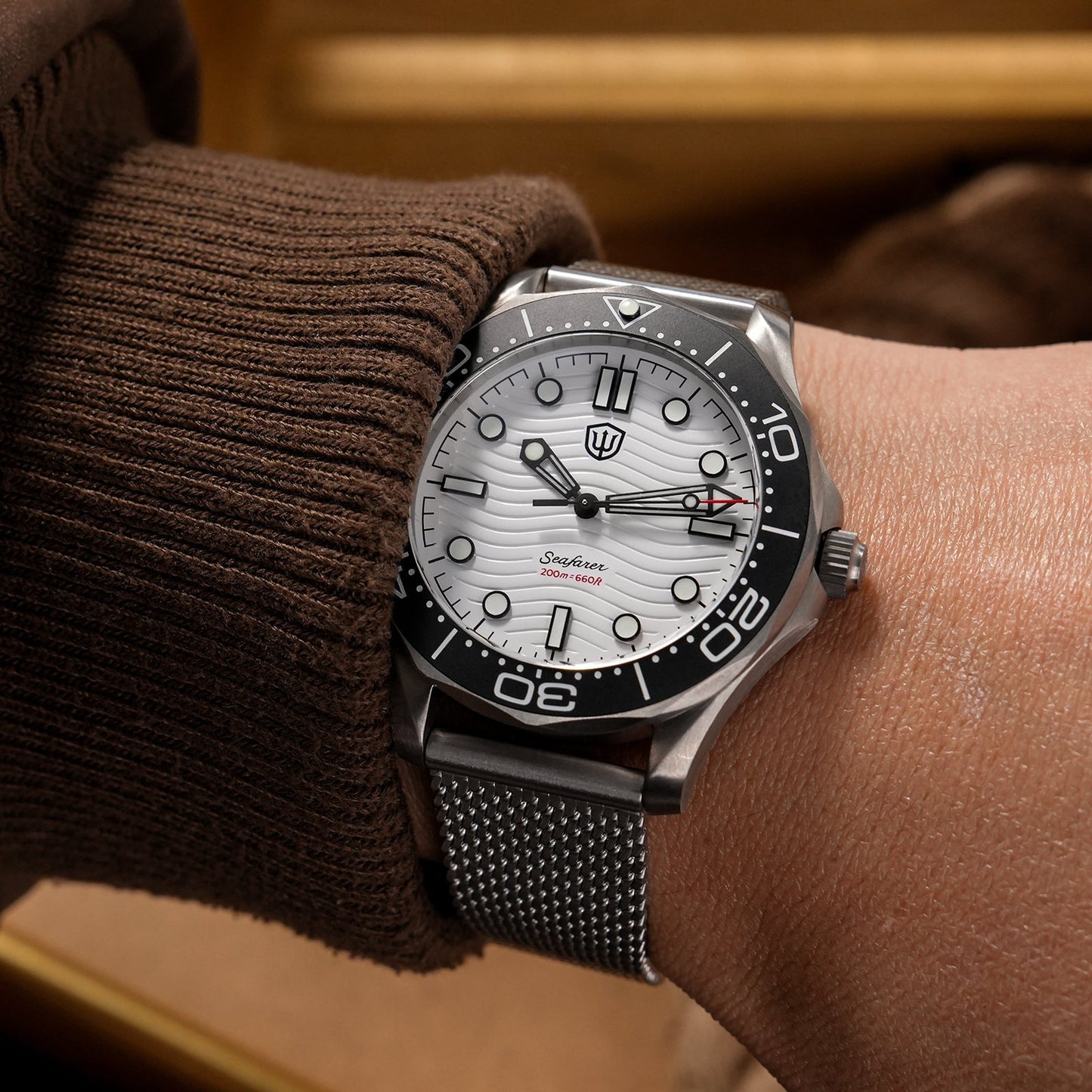 Seafarer WD007Q VH31 Titanium NTTD Dive Watch