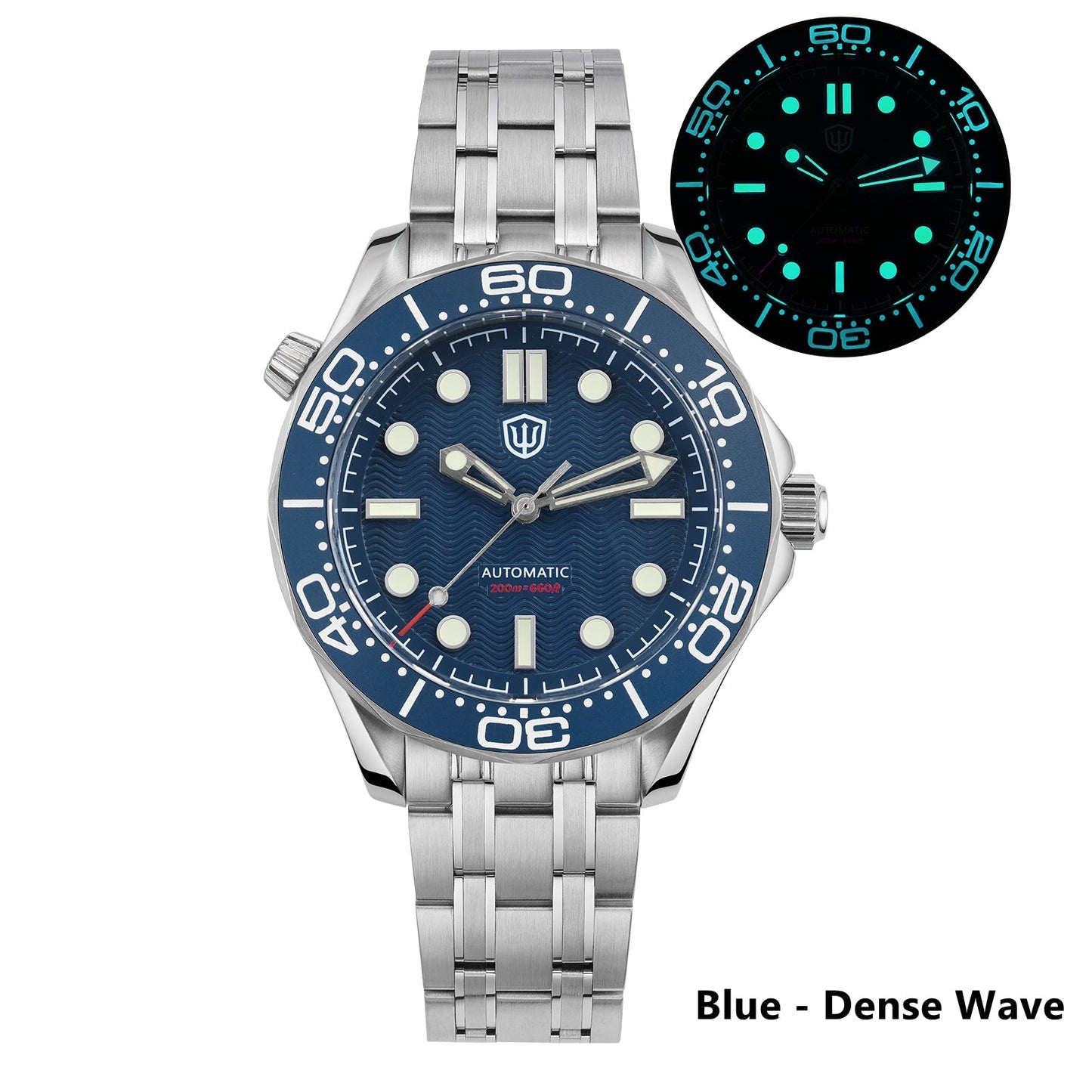 Watchdives WD007ST 39mm NTTD Dive Watch