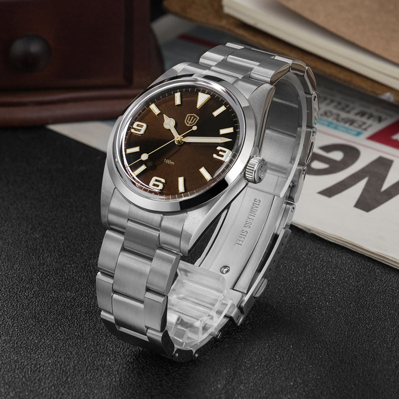 Watchdives WD1016 37mm VH31 Explore Men Watch V3