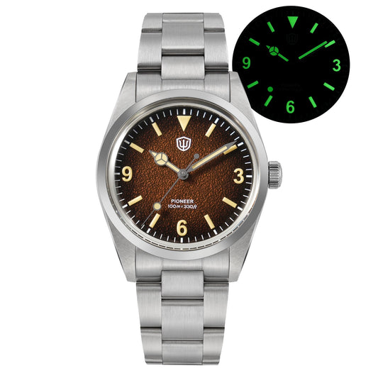 Watchdives WD1016 37mm VH31 Explore Men Watch V3