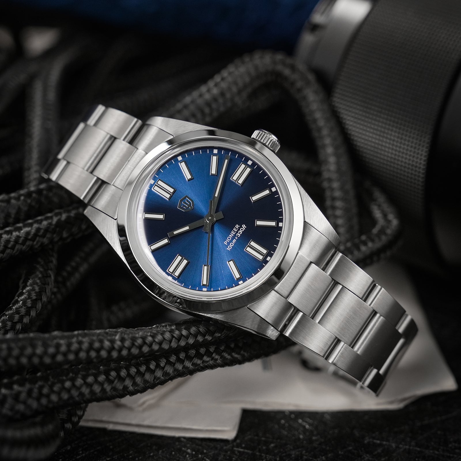 Watchdives WD1016B 37mm Pioneer VH31 Men Watch – Thorn Watch