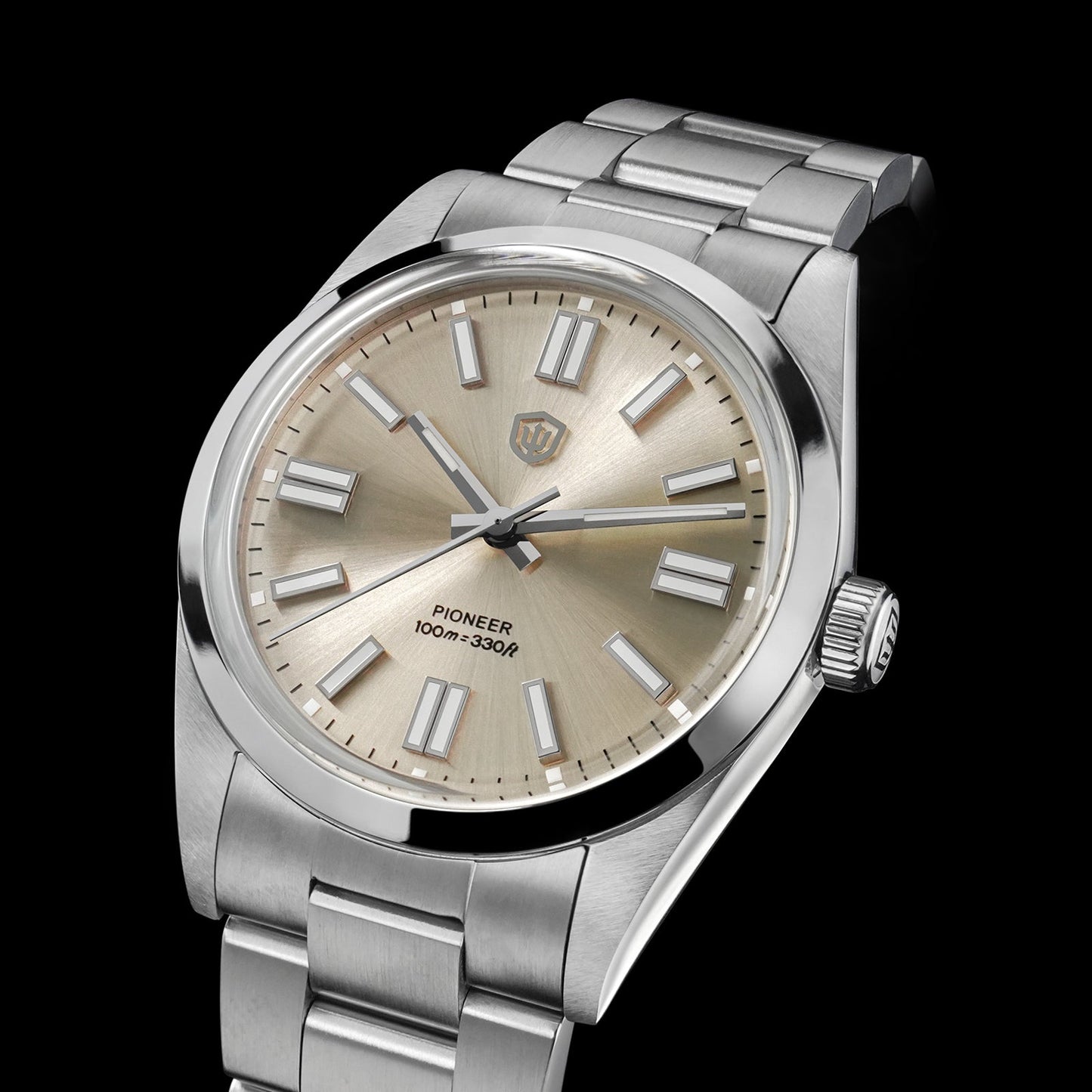 Watchdives WD1016B 37mm Pioneer VH31 Men Watch