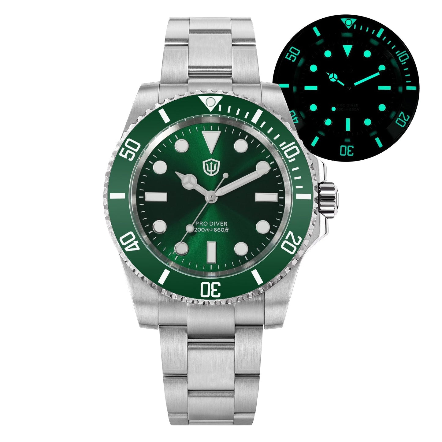 Watchdives WD1680Q VH31 Sub Diver Watch V2