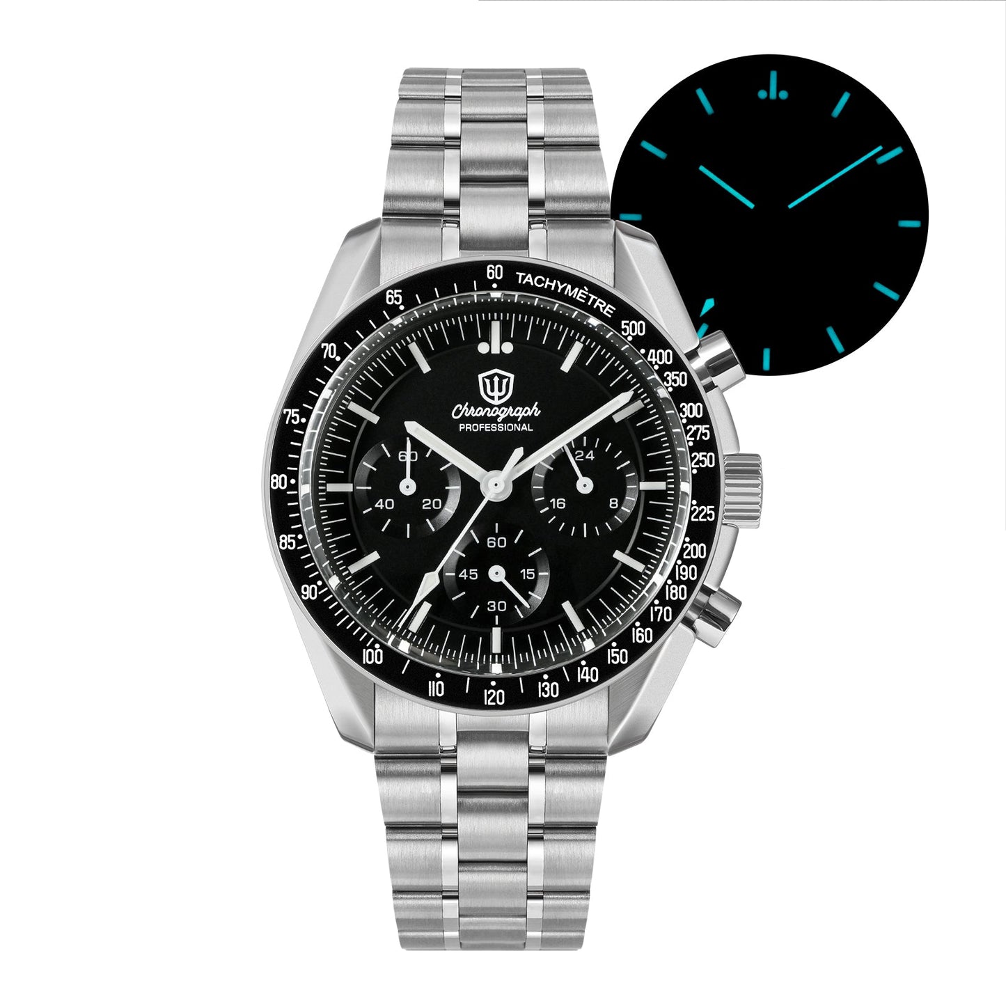 🔥SuperDeals🔥Watchdives 40mm WD1860 VK63 Chronograph Watch