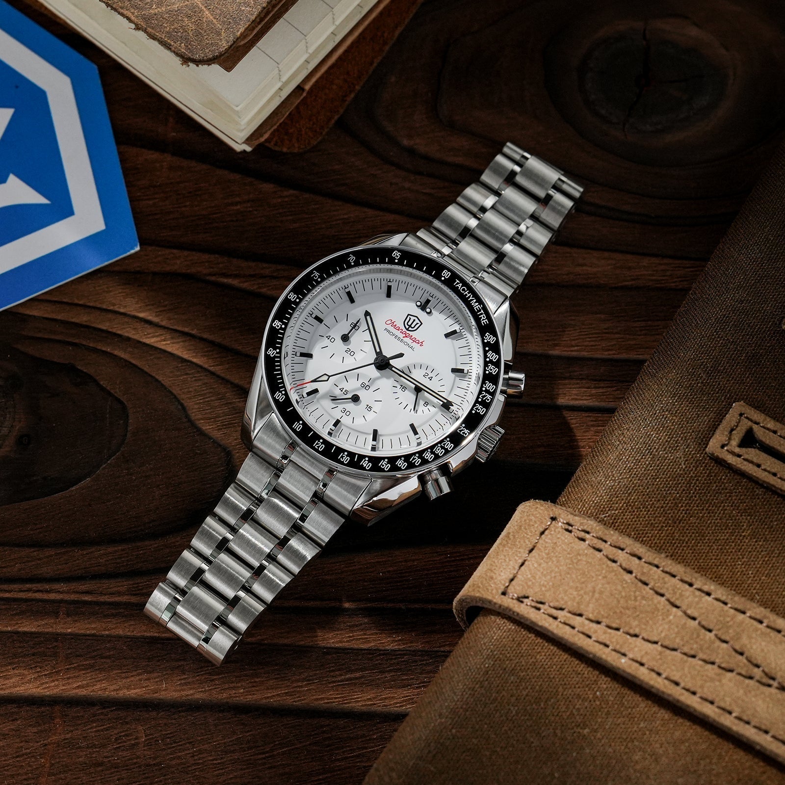 Watchdives 40mm WD1860 VK63 Chronograph Watch – Thorn Watch