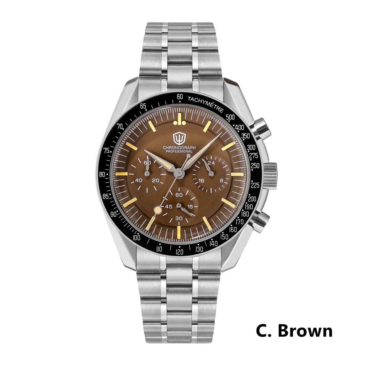 Watchdives 39mm VK63 Chronograph Watch WD1863