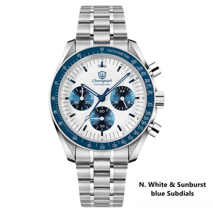 Watchdives 39mm VK63 Chronograph Watch WD1863
