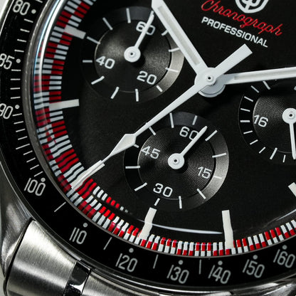 Watchdives 39mm VK63 Chronograph Watch WD1863