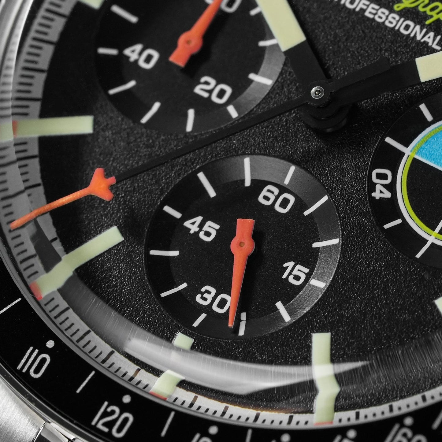 Watchdives 39mm VK63 Chronograph Watch WD1863