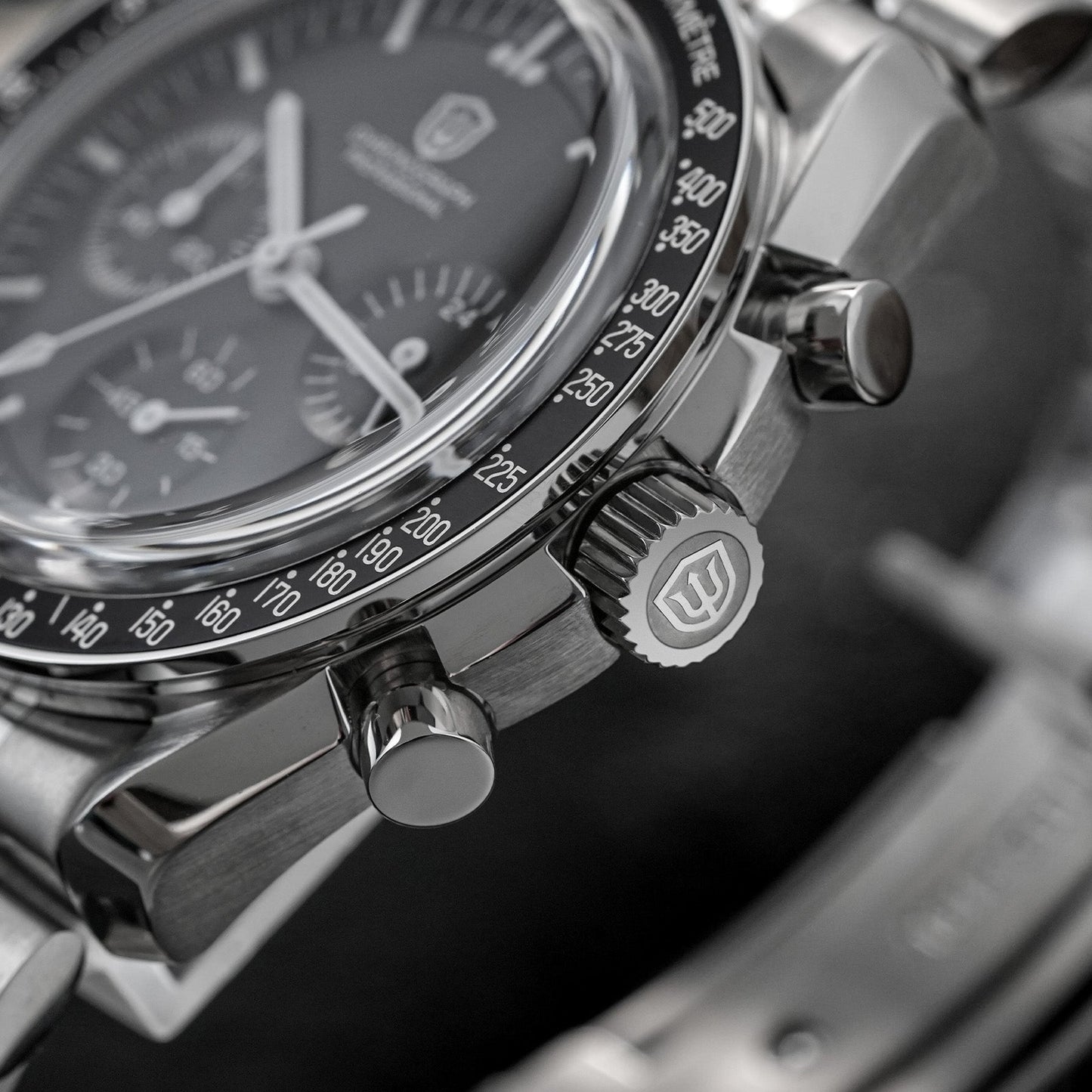 Watchdives 39mm VK63 Chronograph Watch WD1863