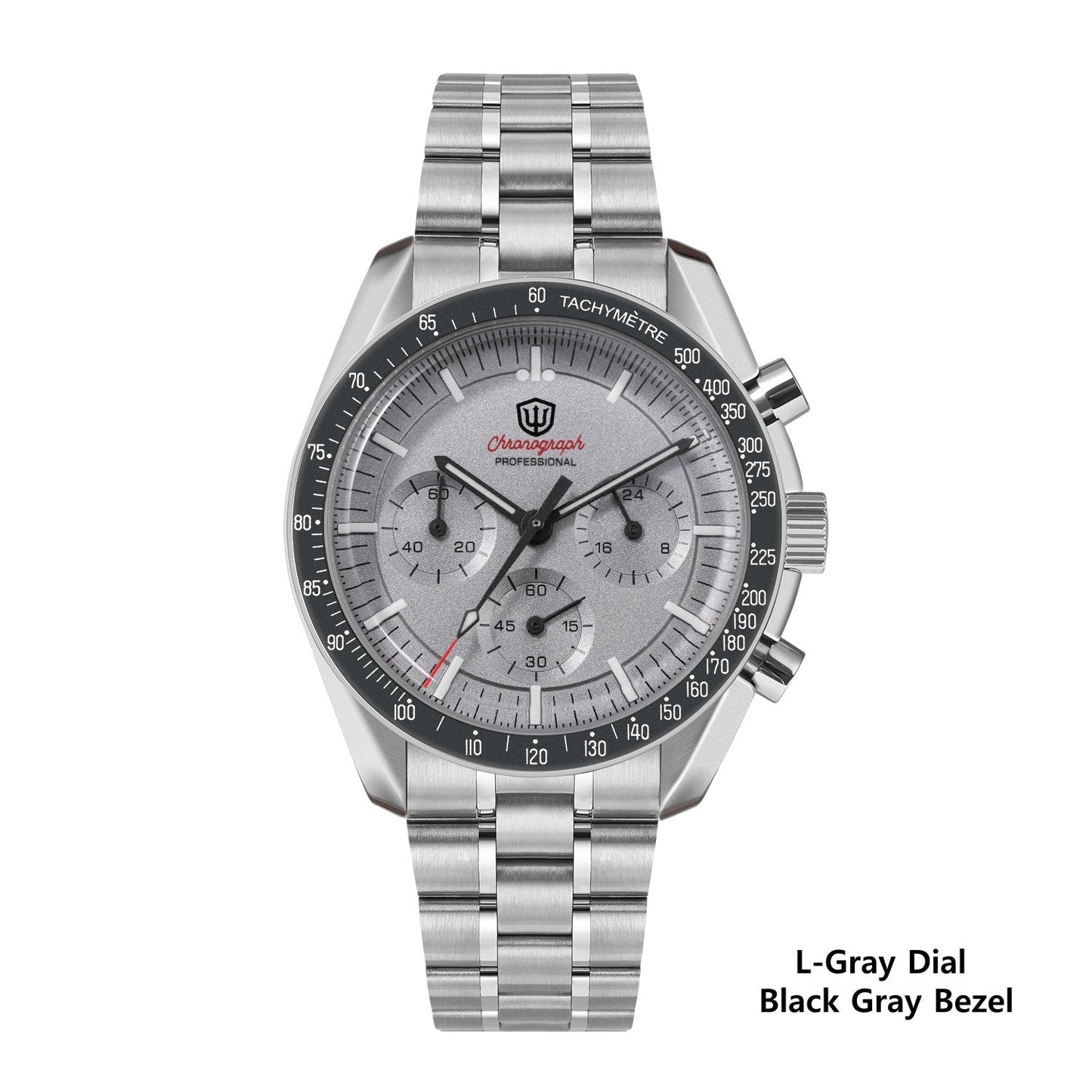 Watchdives 39mm VK63 Chronograph Watch WD1863