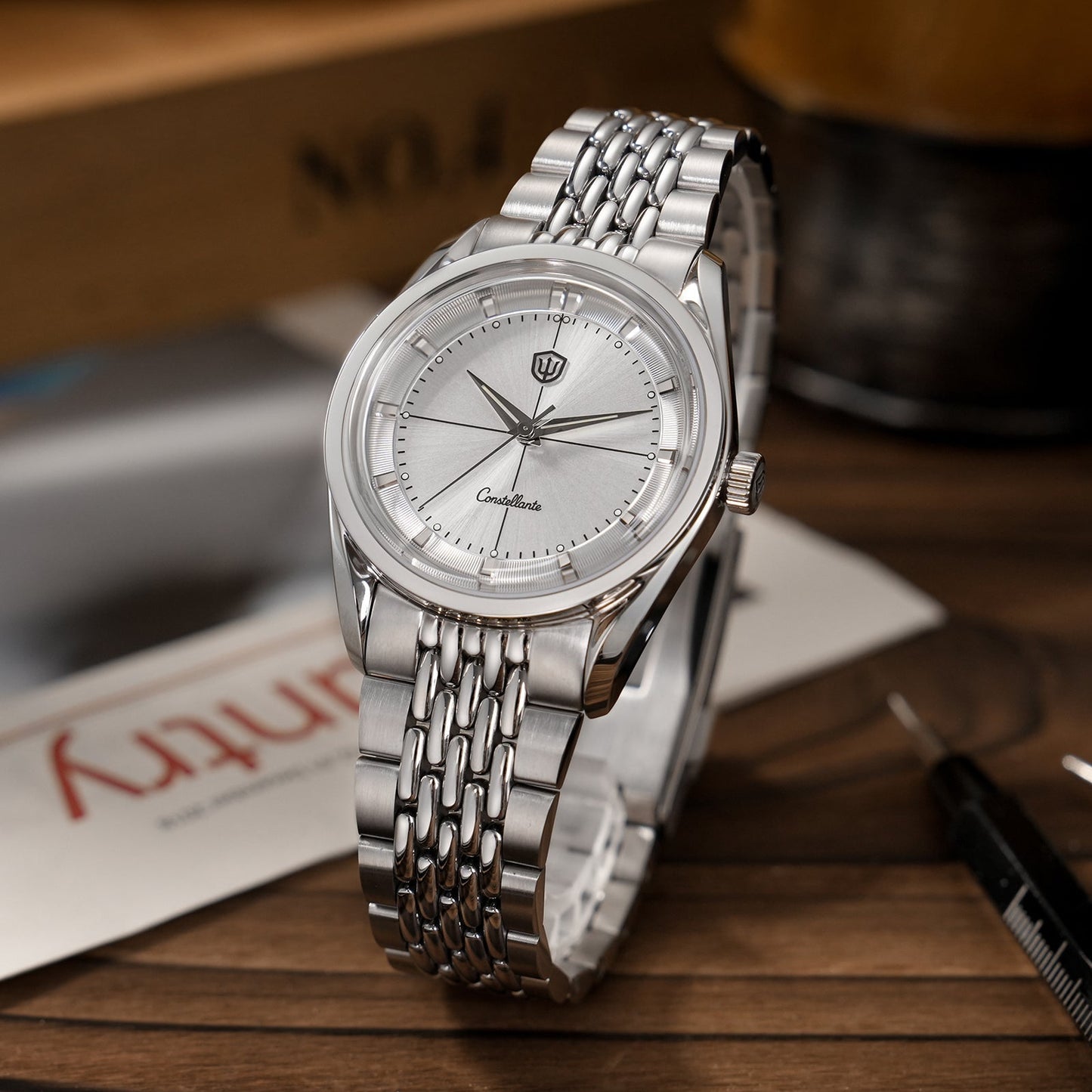 Watchdives WD1954 Arctic Classic 36mm VH31 Watch