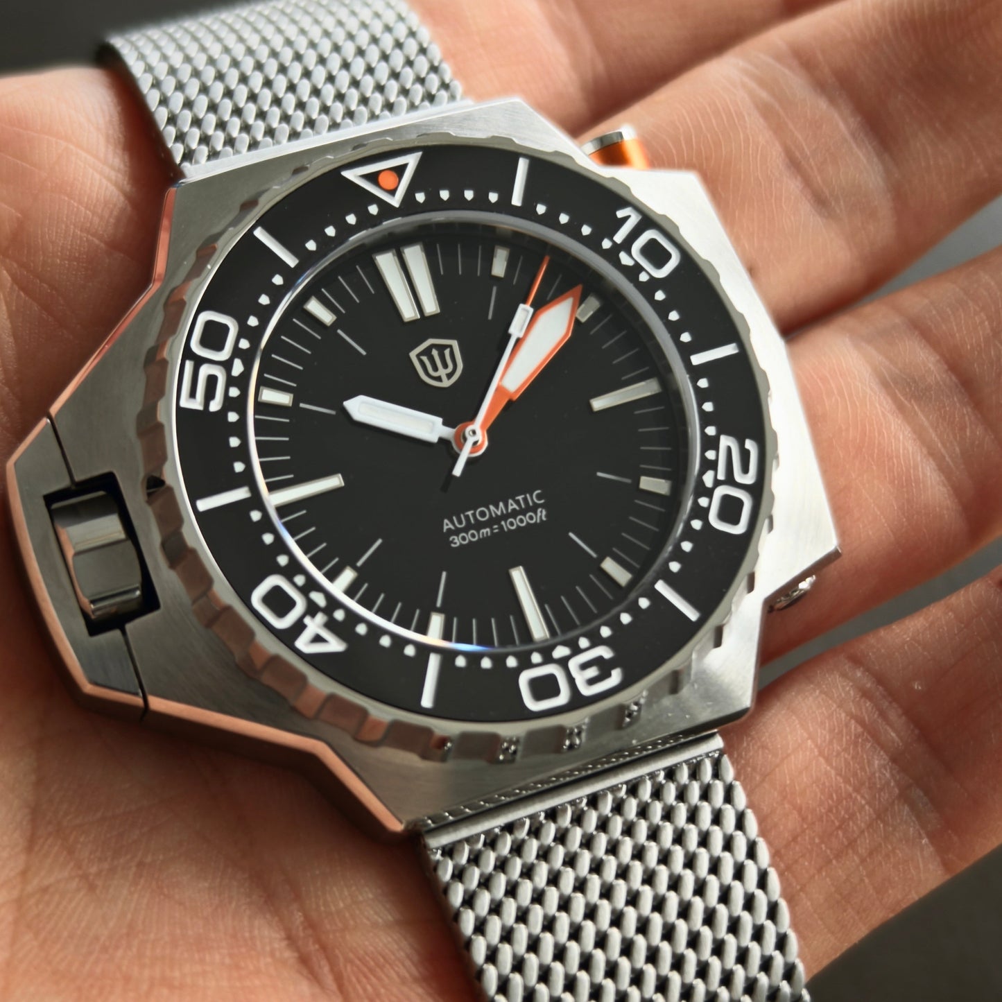 Watchdives WD1968 PT5004/PT5000 Automatic Diver Watch