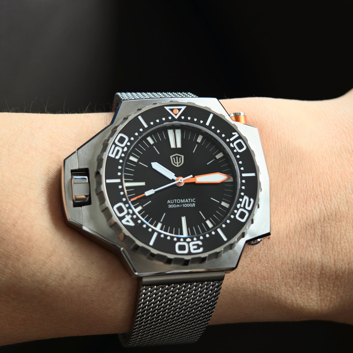 Watchdives WD1968 PT5004/PT5000 Automatic Diver Watch
