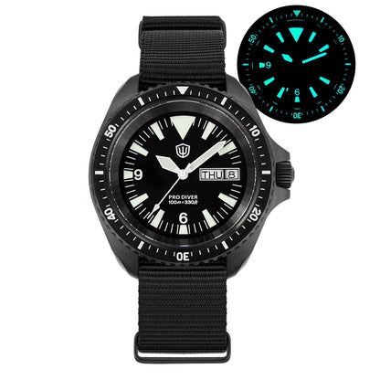 🔥WeeklyDeals🔥Watchdives WD1980 VH31 Military Diver Watch V3