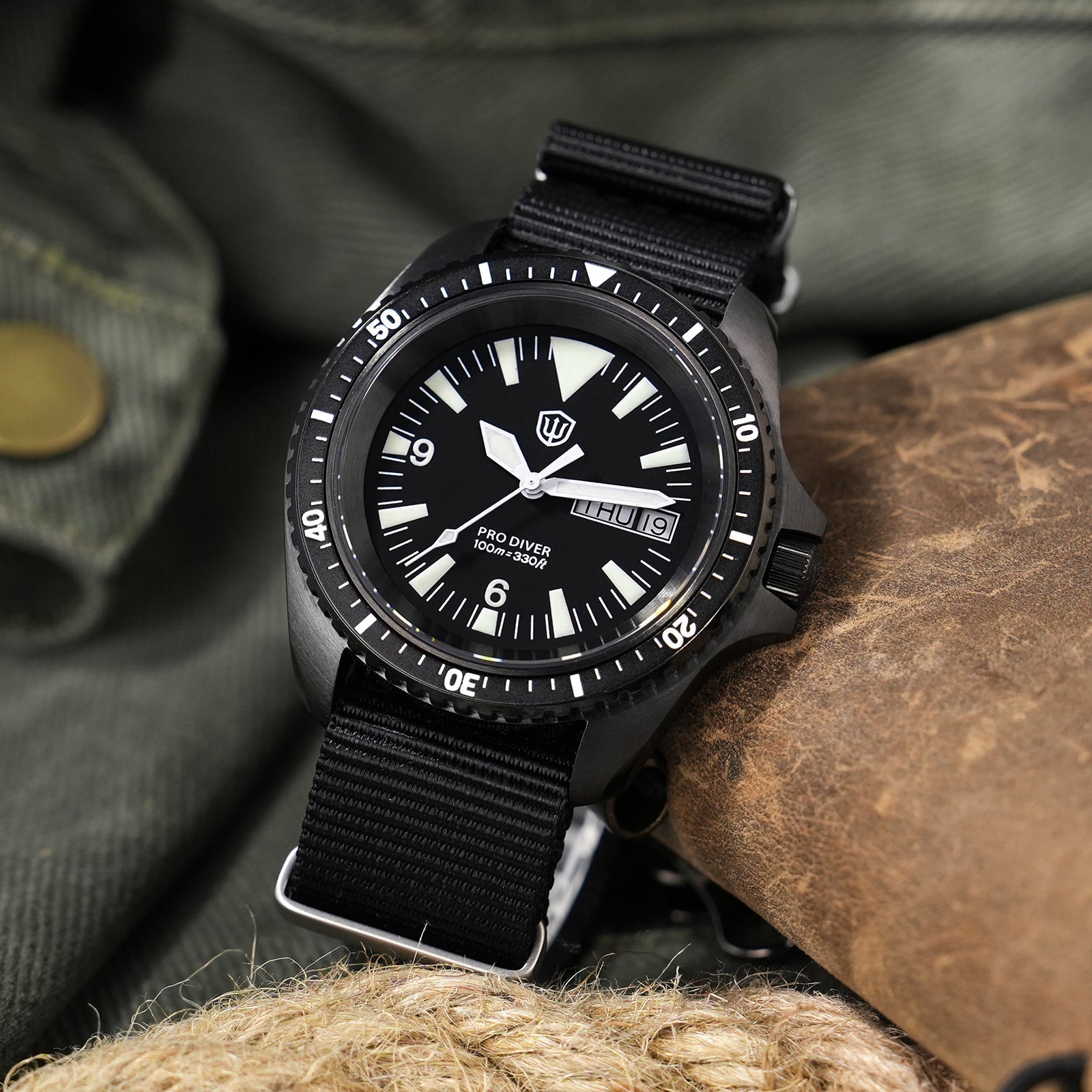Watchdives WD1980 VH31 Military Diver Watch V3 – Thorn Watch