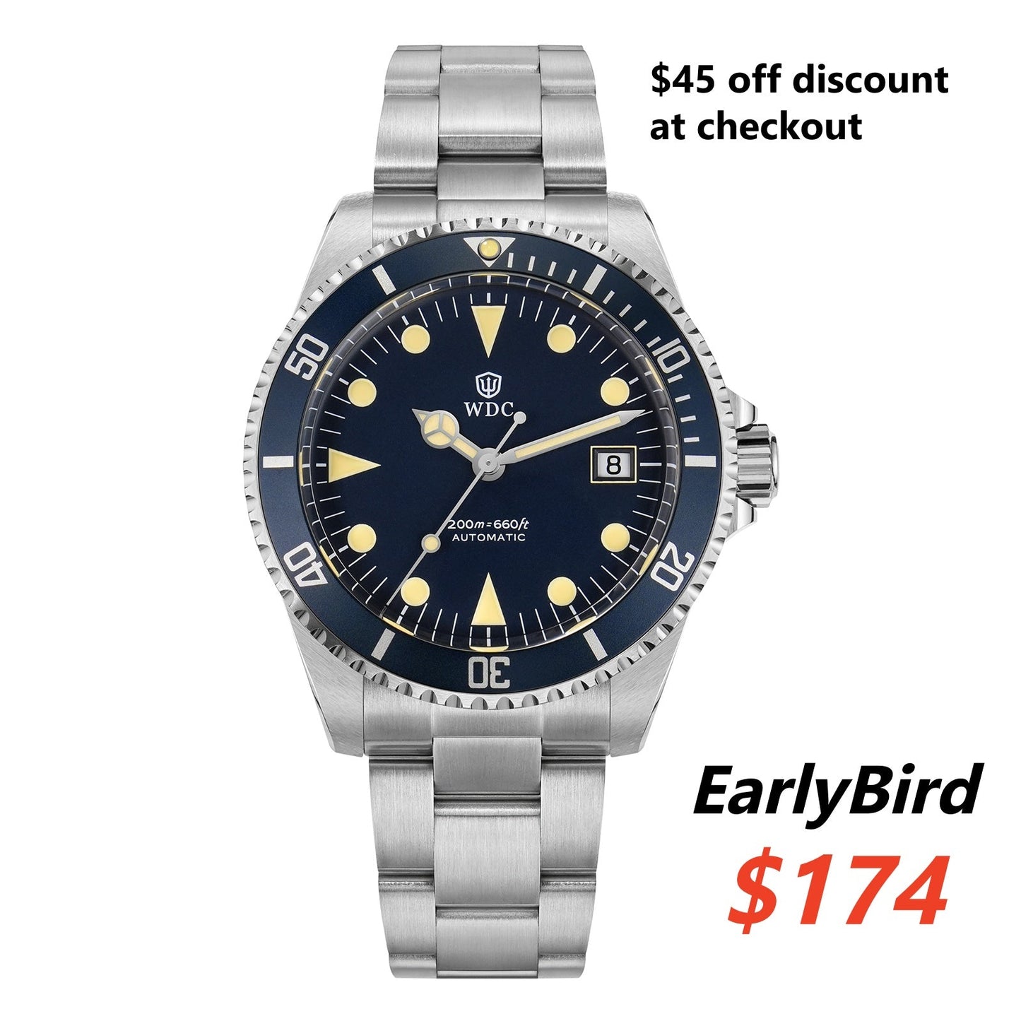 Watchdives WD5513P PT5000 Vintage Sub Watch