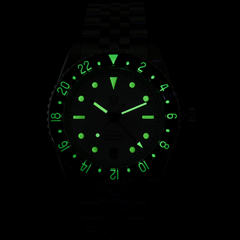 Watchdives WD6542 38mm GMT Men Watch