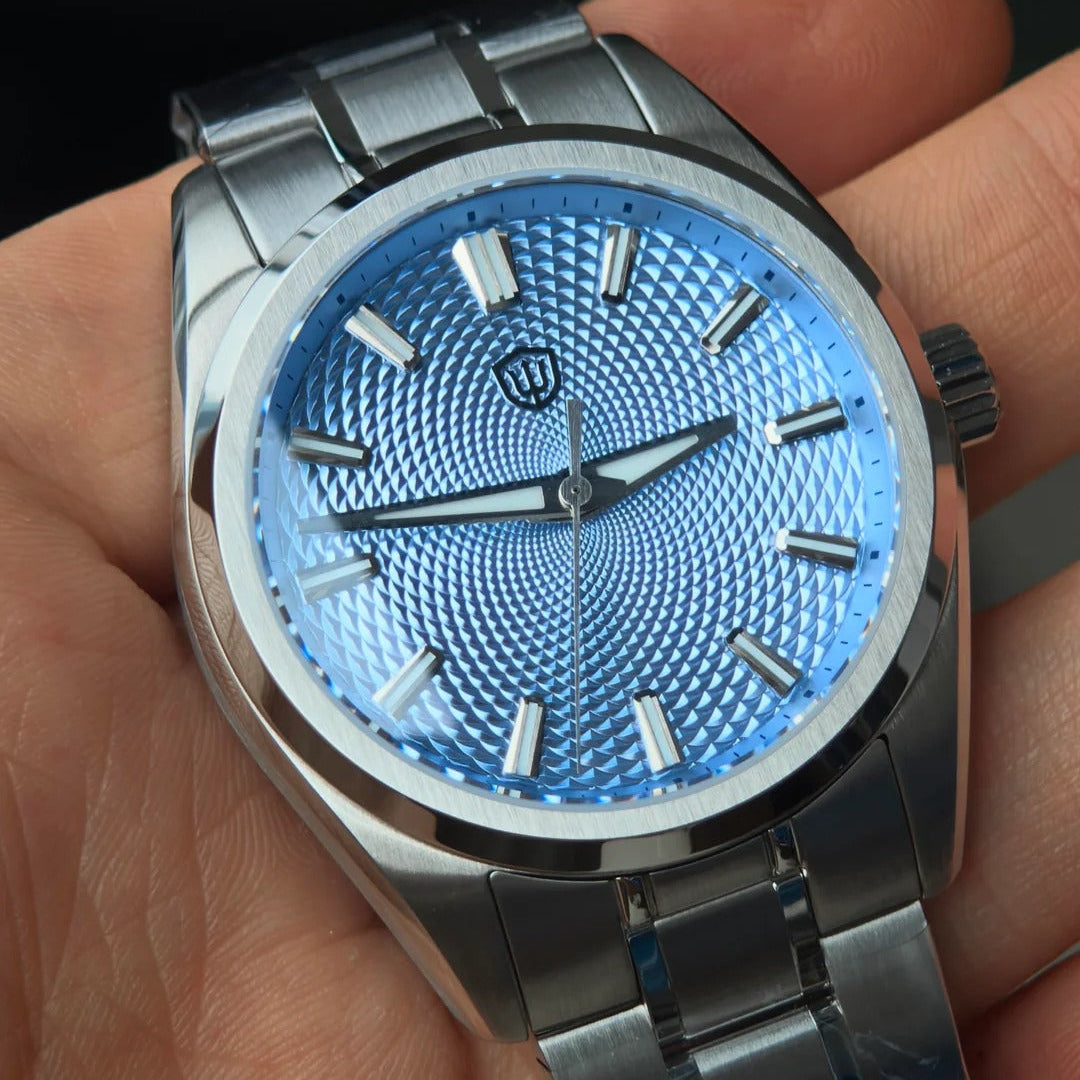 Watchdives WD0003G Guilloche Dial VH31 Men Watch