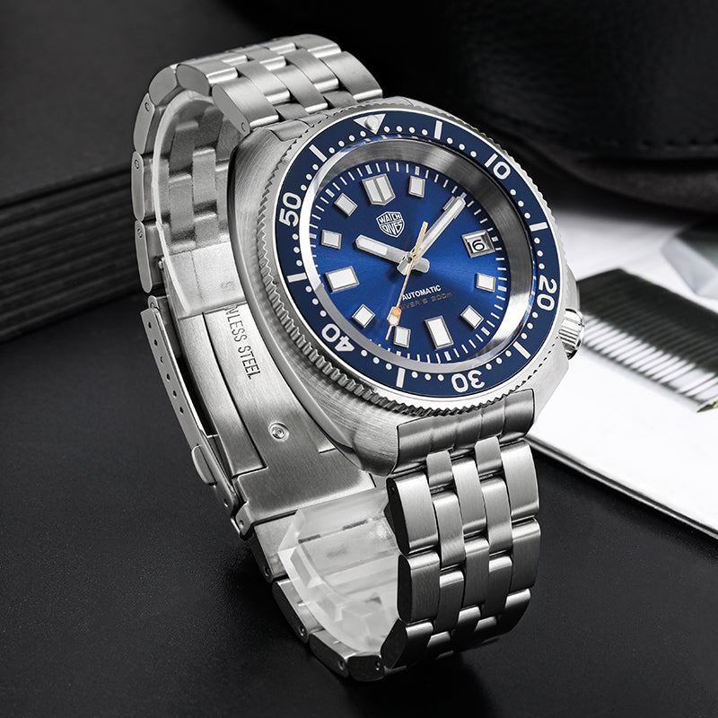 Watchdives Stainless Steel Bracelet for WD6105 Captain Willard Watch