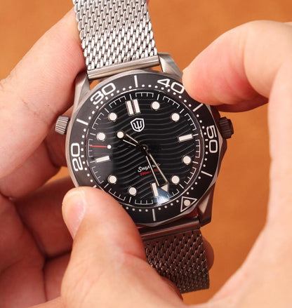 Seafarer WD007Q VH31 Titanium NTTD Dive Watch