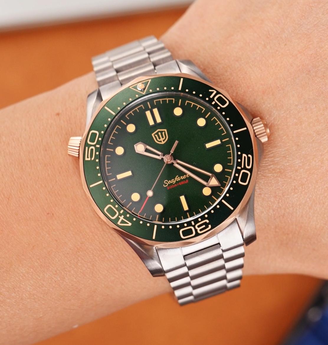 Seafarer WD007Q VH31 Titanium NTTD Dive Watch