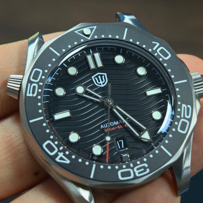 Watchdives WD007 Top Hat Sapphire PT5000 Titanium Dive Watch