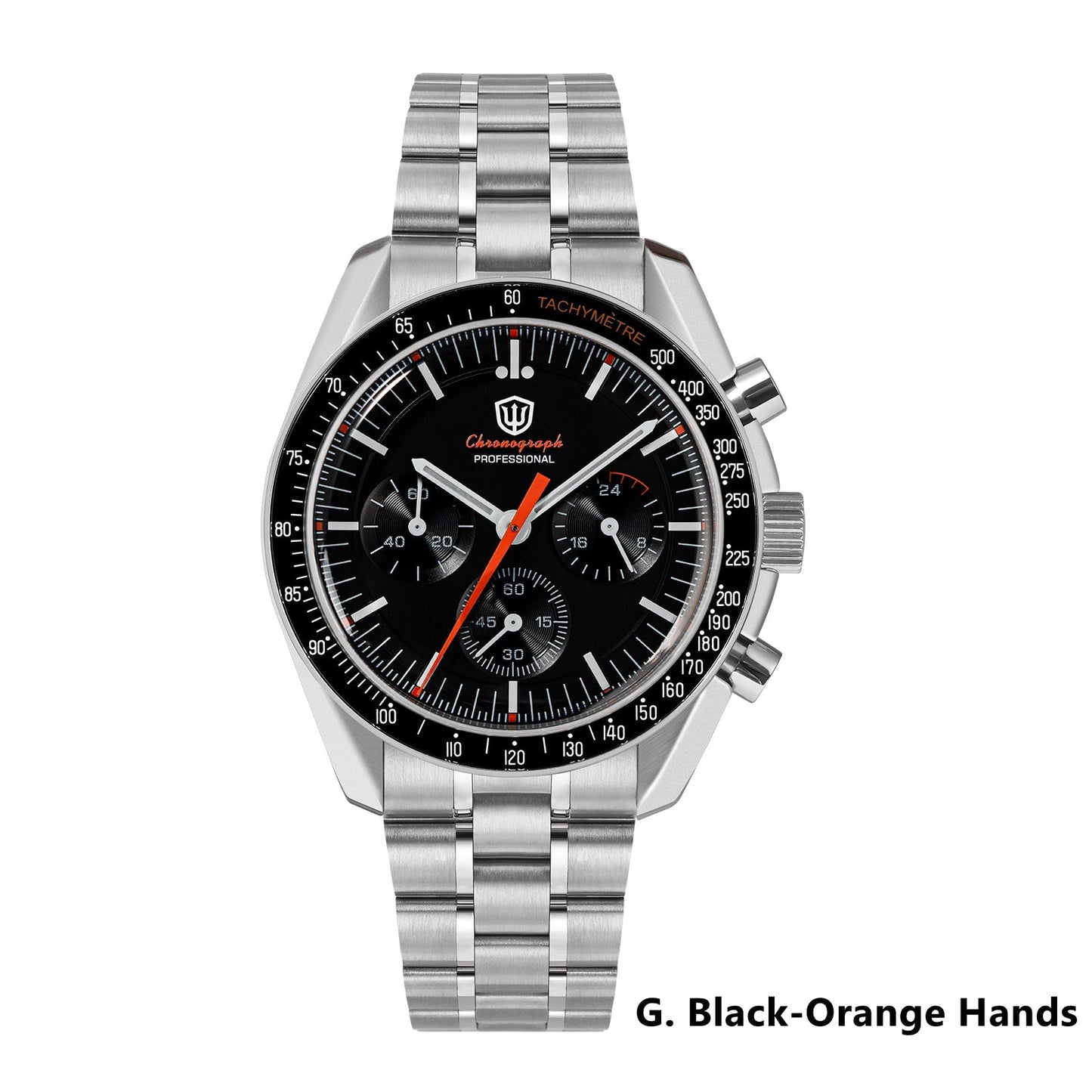 Watchdives 39mm VK63 Chronograph Watch WD1863