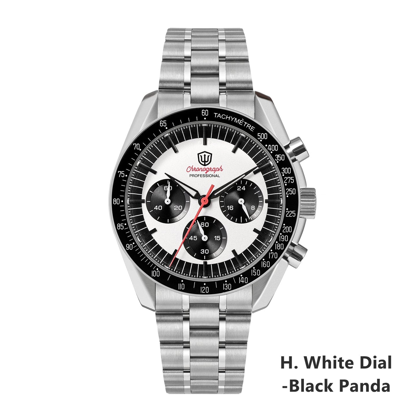 Watchdives 39mm VK63 Chronograph Watch WD1863