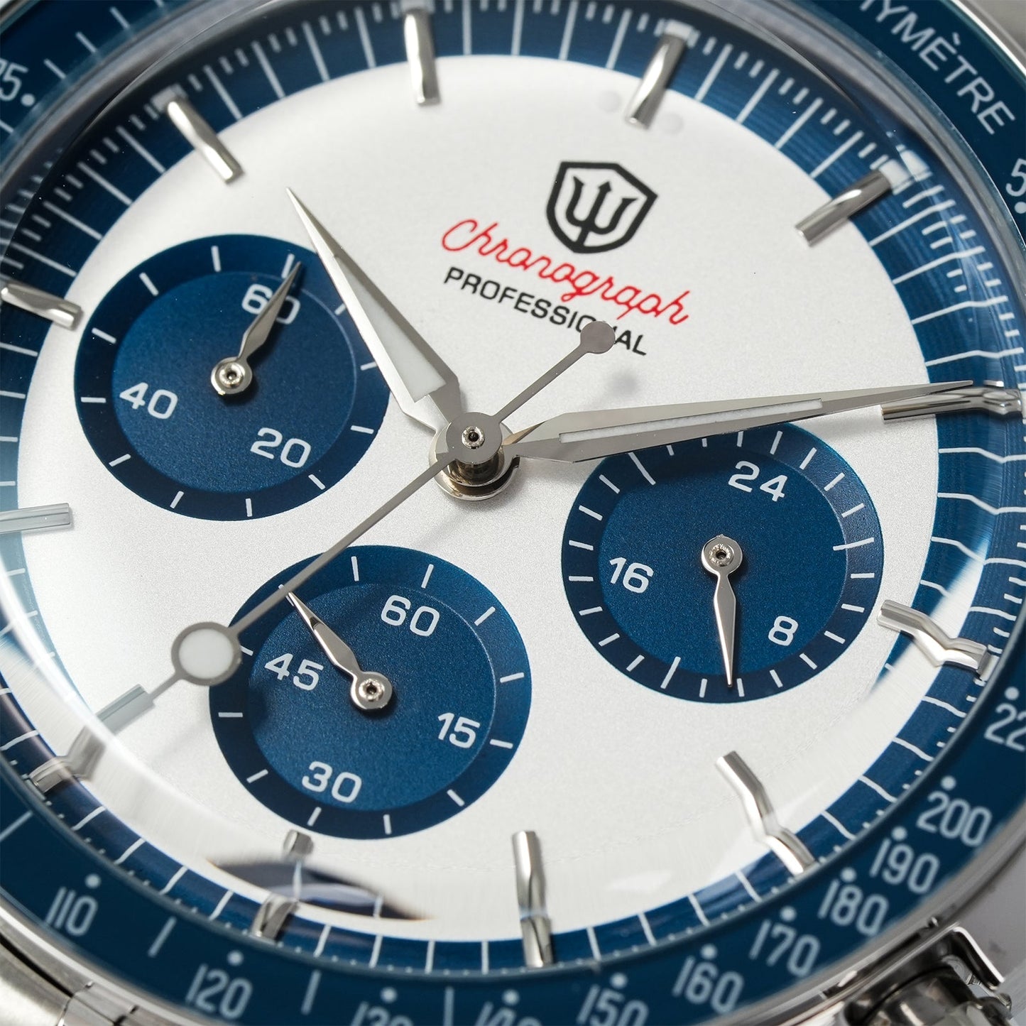 Watchdives 39mm VK63 Chronograph Watch WD1863