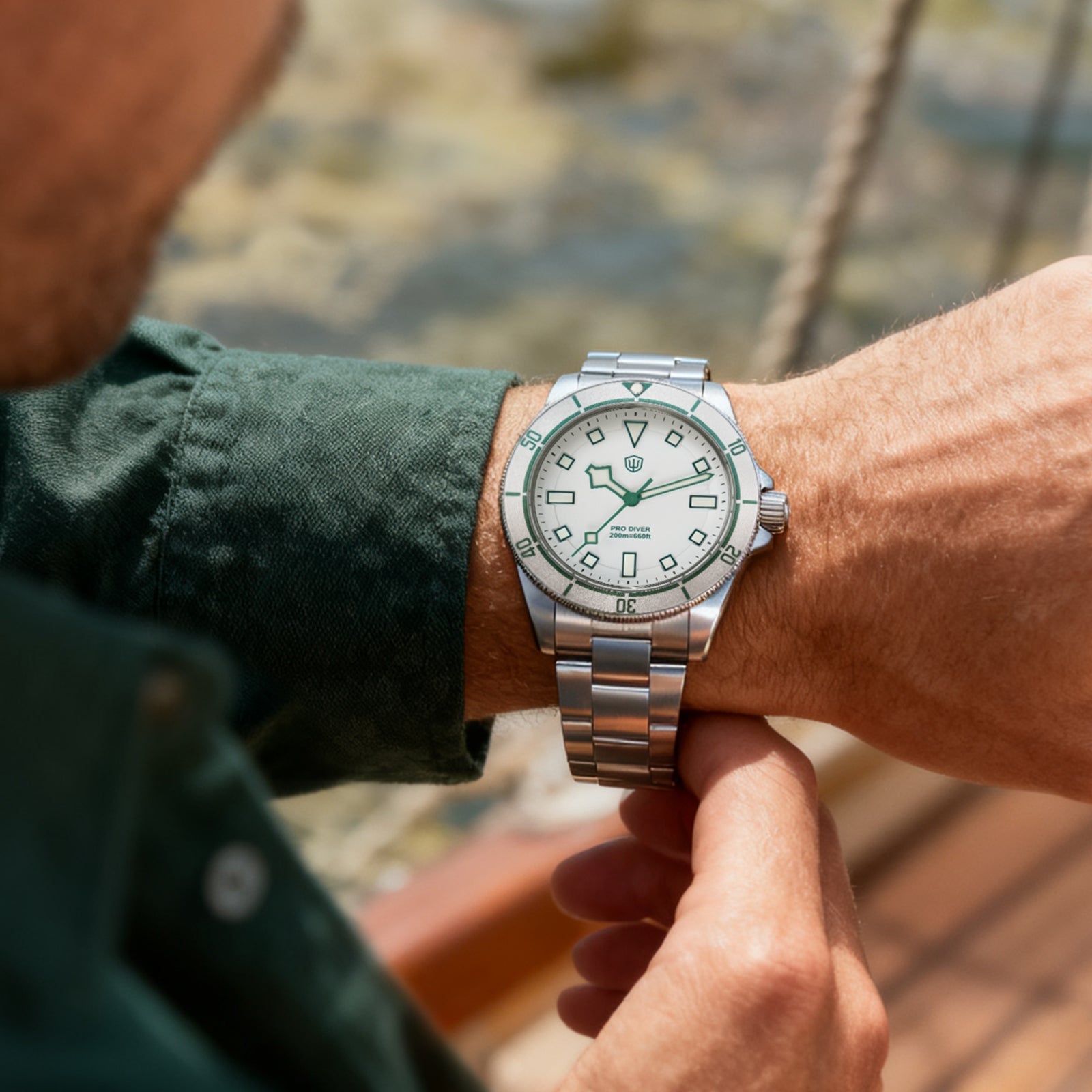 Watchdives WD1969 PRO 38mm VH31 Dive Watch – Thorn Watch Official