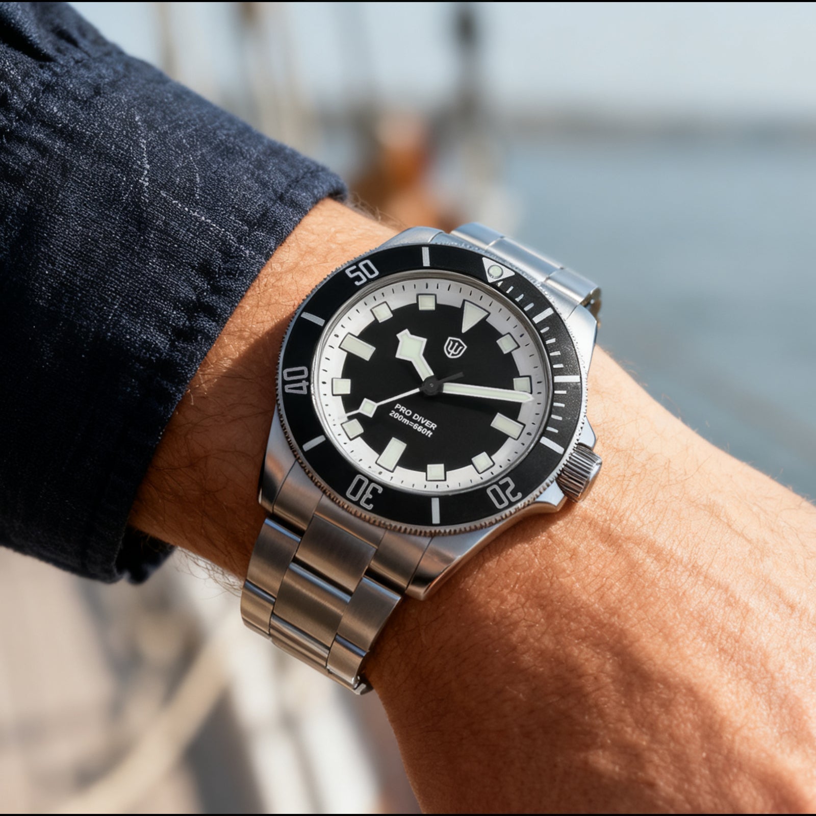 Watchdives WD1969 PRO 38mm VH31 Dive Watch – Thorn Watch Official